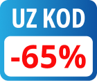 65% popust uz kod